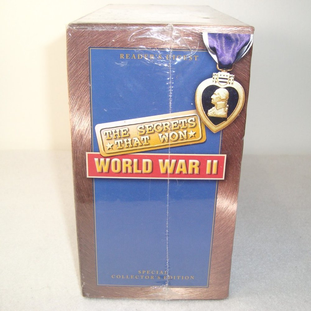NEW SEALED 2001 The Secrets That Won WORLD WAR II - Box Set 8 VHS Tapes